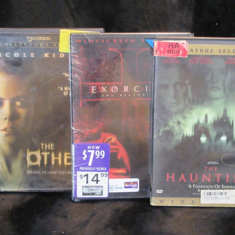 💥Halloween DVDs  The Haunting, The Exorcist: The Beginning, The Others